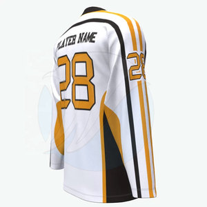 Último estilo Jersey de hockey sobre hielo Venta al por mayor Jersey de hockey sobre hielo Logotipo personalizado Jersey de hockey sobre hielo - Product Image 6
