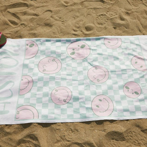 Luxury Custom Logo Beach <b>Towel</b> Set Double Sided Turkish Pestemal 100% Cotton Bath <b>Towels</b> for Hotel or Spa Use - Product Image 5