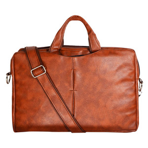 Túi xách <span class=keywords><strong>laptop</strong></span> da thật thiết kế mới đặt hàng số lượng lớn, 17 inch, unisex, sản xuất tại Ấn Độ - Product Image 3