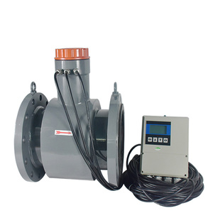 Eau d'irrigation numérique industrielle Eau de pluie 24V/220V Tuyaux de remplissage partiel Débitmètre électromagnétique - Product Image 6