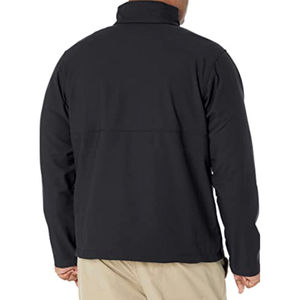 Men's Casual Winter Softshell Jacket Custom Logo Lightweight Windproof and Waterproof for Outdoor <b>Work</b> <b>Stand</b> Collar - Product Image 4