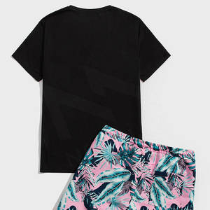 Conjuntos de camisetas de moda para hombre, nuevos conjuntos de pantalones cortos de dos piezas, camisetas para hombre con servicio OEM, conjuntos de pantalones cortos para Unisex - Product Image 2