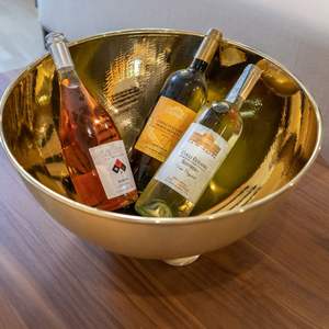 ชามสเตนเลสขวดเบียร์ไวน์พร้อมอุปกรณ์ทำความเย็นสำหรับงานปาร์ตี้ทำจากวัสดุมันวาว - Product Image 4