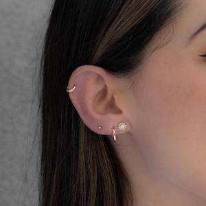 Wholesale New Latest Fashionable Luxury Cz Diamond <b>Stud</b> Earing Women's Jewelry Promise Love Romantic Engagement Earing Jewelry - Product Image 4