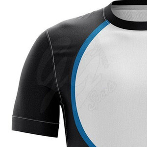 Camiseta de sublimación deportiva de diseño personalizado de secado rápido 100% poliéster hecha en Pakistán camiseta de sublimación deportiva - Product Image 4