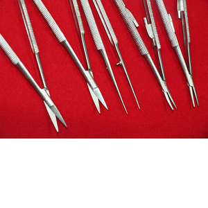 Juego de Microcirugía de 5 Piezas, Kit de Tijeras de Microcirugía de Acero Inoxidable, Aprobado por ISO y CE, Narham Enterprises - Product Image 3