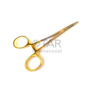 Porte-aiguilles Olsen Hegar 5,5 pouces, porte-aiguilles avec lames coupantes, inserts en carbure de tungstène durables, instruments médicaux chirurgicaux - Product Image 1