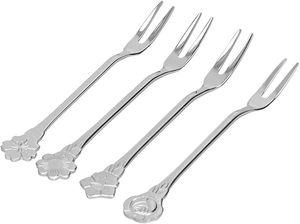 Best Quality Food Safe Metal <b>Fork</b> with Flower Handle For Restaurant Hotel Home Use in Best Price - Product Image 2