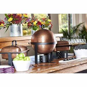 Elegante plato de frotamiento para Buffet, juego de platos de catering para bodas, hoteles con calentador de alimentos de acero inoxidable superior al mejor precio y estilo - Product Image 3