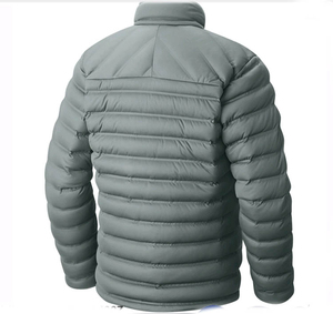 Chaqueta acolchada para uso diario para hombre, Abrigo acolchado con cuello levantado cálido, ropa de abrigo de invierno ligera informal, tendencia de estilo callejero - Product Image 6