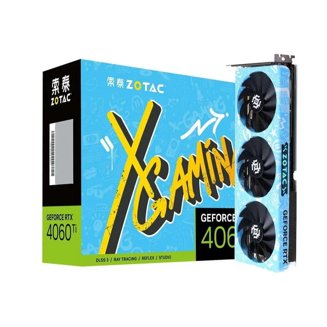 Zotac Video Card Rtx 4060 Ti 16gb Graphics Card Rtx4060ti 4060 Graphic Card Gaming Laptop Gpu Rtx 4060 in Stock for Gaming Pc