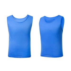 Chalecos de scrimmage de malla de poliéster transpirable para entrenamiento deportivo Pinnies ligeros para uso en equipos de fútbol y baloncesto - Product Image 4