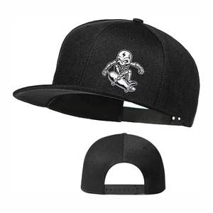 Gorra de Béisbol Personalizada de Alta Calidad, Estilo Vintage, 6 Paneles, Estructurada, con Cierre a Presión, Logotipo Bordado en 3D, Visera Plana, Estilo Hip Hop para Hombre - Product Image 2