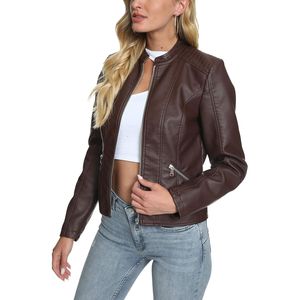 Veste en cuir véritable remplie de coton respirant pour femmes de la meilleure conception de l'hiver classique Offre Spéciale haute qualité du Pakistan - Product Image 1