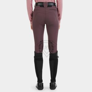 Pantalons d'équitation sans silicone, impression personnalisée et logo brodé, pantalons de concours d'équitation, service OEM - Product Image 2