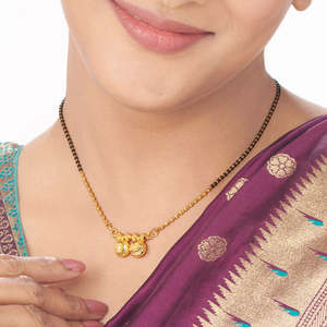 Colgante Mangalsutra de Oro Divyara Watimani, Joyería Fina - Product Image 3