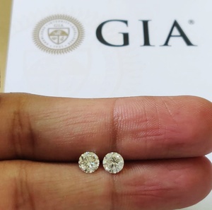 Diamant rond de couleur E-F blanc naturel taille brillant Vs 4mm - Product Image 4