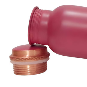Unique Design Half Hammered <b>Drinking</b> <b>Copper</b> Water <b>Bottle</b> for Health Benefits in Low Price - Product Image 5