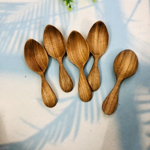Nuevo diseño, estilo, cuchara de madera, cuchara de Acacia para el hogar, juego de 14x4 cm, cuchara de sopa Nanmu de madera de VITRAPRO - Product Image 6