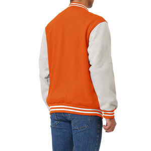 New Arrival 2025 Custom Varsity Jackets Letterman Bomber Baseball Jackets Embroidered Logo OEM Manufacturer - Product Image 4