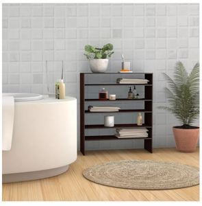 ชั้นวางรองเท้าไม้สีดำแบบ2-in-1ทนทานเก็บของอเนกประสงค์ที่เก็บรองเท้าบูตจัดพื้นที่กว้างขวางสำหรับเฟอร์นิเจอร์บ้านที่อยู่อาศัย - Product Image 4