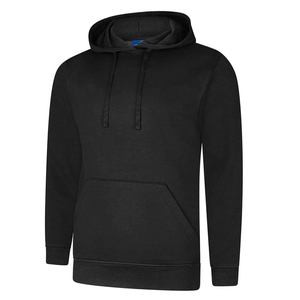 Sweats à capuche à manches longues pour hommes de qualité supérieure 100% coton, couleur unie, manches longues pour l'hiver avec logo personnalisé - Product Image 3