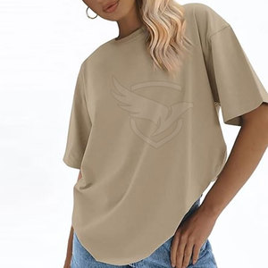 T-shirts à la mode pour femmes professionnelles de la meilleure qualité Logo et style personnalisés Vente en gros de T-shirts pour femmes les plus vendus - Product Image 2