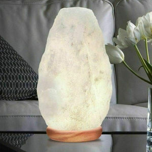 Lámpara de Sal del Himalaya Blanca al por Mayor, Lámpara de Sal Natural de Pakistán, Lámpara de Sal Blanca al por Mayor - Product Image 4