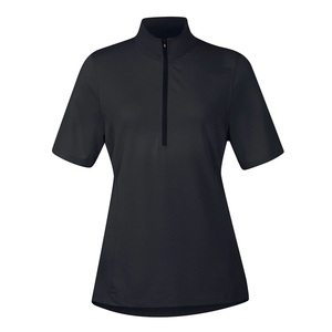 Chemise de spectacle équestre professionnelle durable pour femmes à manches courtes, confortable et extensible, haut de compétition d'équitation - Product Image 4