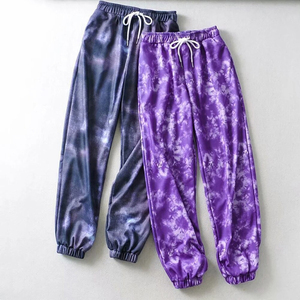 Qualité supérieure taille haute automne confortable jambe large pantalon décontracté respirant haute qualité Cargo pantalon femmes - Product Image 4