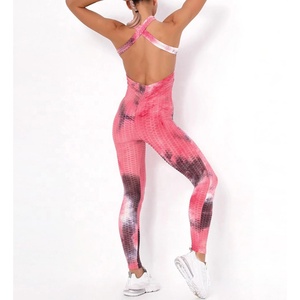 Conjuntos de Yoga para Mujer, Conjunto de Yoga Deportivo sin Costuras, Leggings de Cintura Alta, Sujetador Deportivo, Atuendo de Gimnasio con Cordón, Talla Grande - Product Image 3