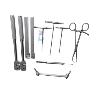 Set of 10pcs Orthopedic Forceps <b>Drill</b> <b>Guide</b> Bender Tap Instruments - Product Image 1