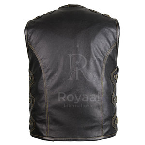Dernier design, prix de gros, veste en cuir pour homme, confortable, respirante, fabriquée au Pakistan - Product Image 3