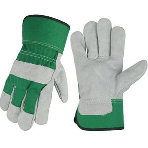 Gants de travail en cuir de vachette, résistants et durables, pour la construction, le jardinage, l'usage industriel - Product Image 2