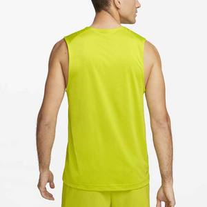 Chemise sport musculation musculation en coton personnalisée débardeurs Fitness vierge sans manches Stringer entraînement décontracté Gym débardeurs pour hommes - Product Image 4