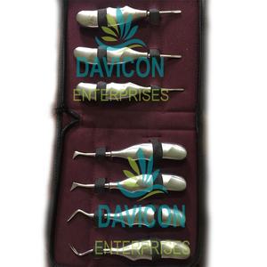 Elevadores de raíces dentales para cirugía Oral, 7 Uds., Set PDL, mango de dedo de relajación Dental, vivicon, Instrumentos dentales - Product Image 5