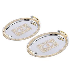 Pure Hand-crafted Design Serving <b>Tray</b> With Customized Shape & logo for Flat Homeware & Hotels <b>Dinner</b> Servings - Product Image 4