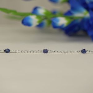 Modern customizable carat lab grown <b>diamond</b> moissanite <b>bracelet</b> oval and round vs1 gold rose gold silver oem odm b2b - Product Image 6
