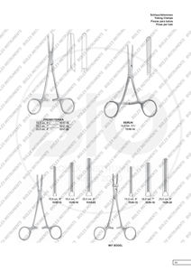 Fórceps de esponja Bozemann de alta calidad, base de instrumentos quirúrgicos, Foerster fórceps de esponja, mandíbulas dentadas rectas quirúrgicas - Product Image 5
