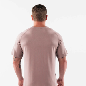Camiseta de manga corta con cuello redondo para hombre, estilo clásico informal para primavera/verano, diseño personalizado, marca privada. - Product Image 4