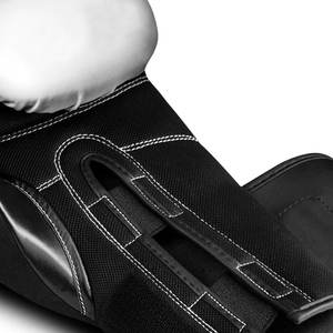 Gants de boxe d'entraînement en cuir blanc confortables à la vente chaude Logo personnalisé Imperméable pour l'entraînement quotidien élégant Gants de boxe - Product Image 4