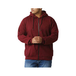 Wholesale Custom 100% Cotton <b>Gym</b> <b>Hoodie</b> for Men Solid Pattern Oversize Casual Winter Fleece with Sublimation Transfer Printing - Product Image 5