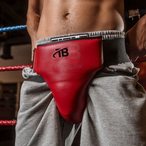 High Quality Lightweight Leather Boxing <b>Groin</b> <b>Guard</b> OEM Service Made in Pakistan - Product Image 4