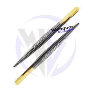 Pince à épiler manuelle demi-or en acier inoxydable de haute qualité pour le tissu vasculaire tenant la chirurgie-Enduit TC de qualité TC - Product Image 4