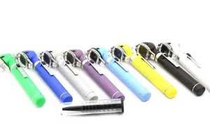 Mini Pocket Fiber Optic <b>Otoscope</b> LED Ear Scope Stainless Steel Medical Diagnostic ENT Instrument Surgical Instruments Basis - Product Image 2