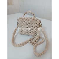 Nouveaux sacs à main tendance en macramé, sacs faits à la main pour femmes, sacs à main pour dames, conception OEM, emballage Logo personnalisé du Vietnam