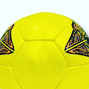 Balón de Fútbol de Cuero Sintético de PU de Alta Calidad, Cosido a Mano, Tamaño 4 Oficial, Peso Personalizado, Impresión para Entrenamiento y Partidos - Product Image 5