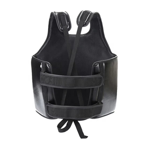 Protecteur de poitrine en cuir antidérapant pour le sport élégant pour l'entraînement Kick Boxing Karaté MMA - Product Image 2