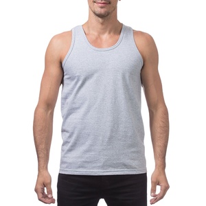 Hot Selling Custom Logo Blank Cotton Workout Men Tank <b>Top</b> Sleeveless T Shirt <b>Oversize</b> Cut Off Fitness Gym Tank <b>Top</b> For Men - Product Image 4