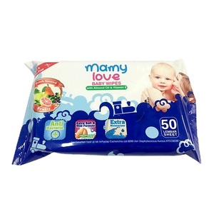 Lingettes pour bébé Uniquality 18x20cm parfumées fraîches pour le soin et le nettoyage de la peau des bébés - Product Image 5